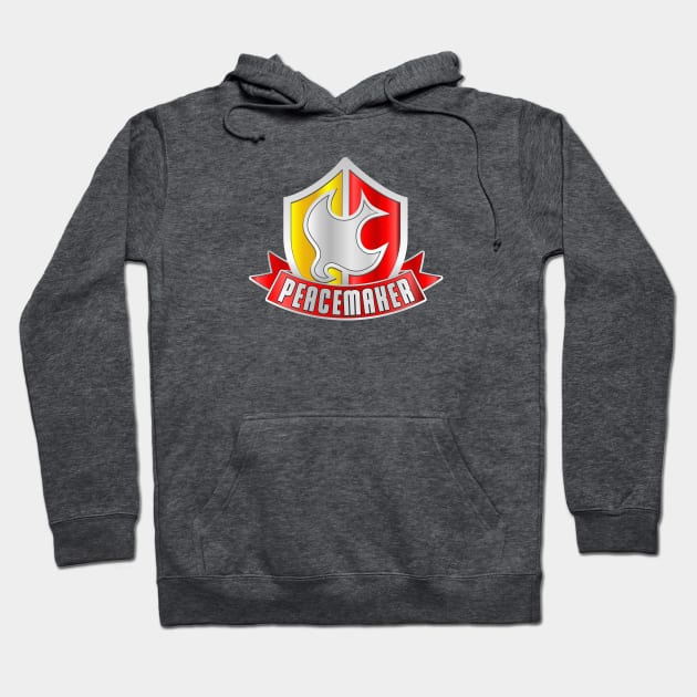 Peacemaker Shield Hoodie by Vault Emporium